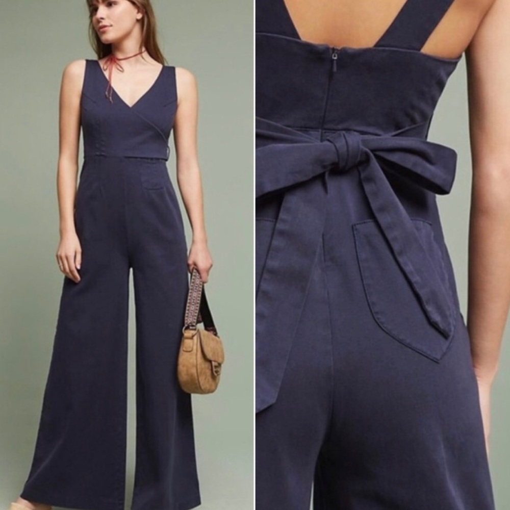 Chino by Anthropologie Wide Leg Jumpsuit